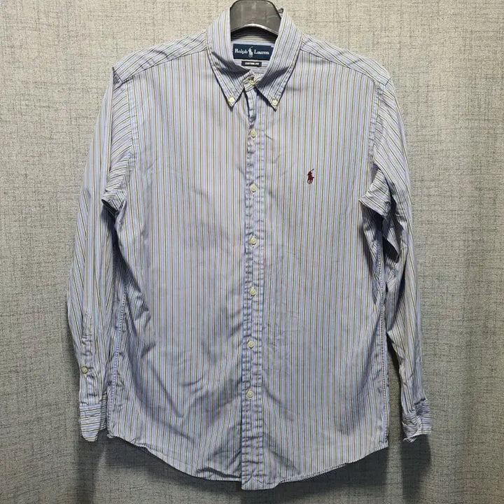 [BUNJANG] Polo Ralph Lauren Custom Fit Striped Shirt / 폴로 랄프로렌 커스텀핏 스트라이프 셔츠 남방 41