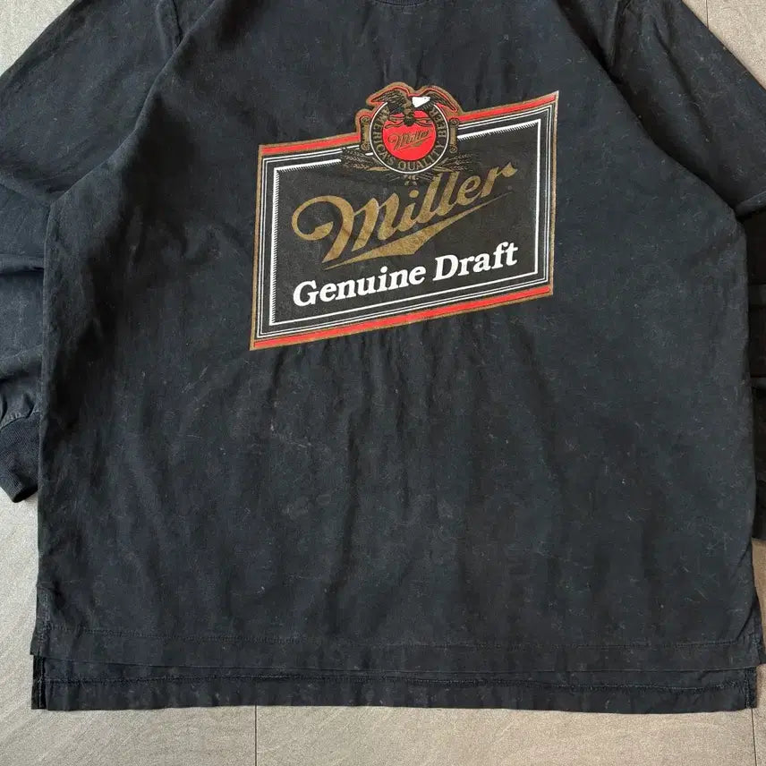 [BUNJANG] Miller Black Long Sleeve Shirt / 90s Miller black long sleeves