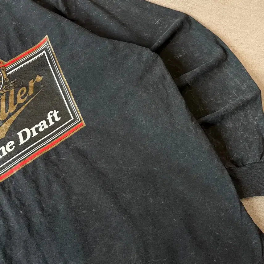 [BUNJANG] Miller Black Long Sleeve Shirt / 90s Miller black long sleeves