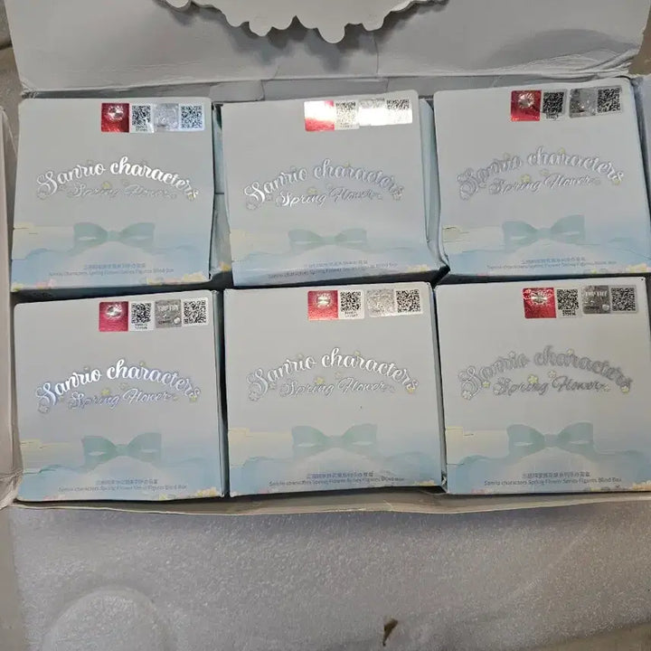 [BUNJANG] Toptoy Sanrio Spring Flower Figure Box Set / 탑토이 산리오 스프링 플라워 피규어 6개입 새상품