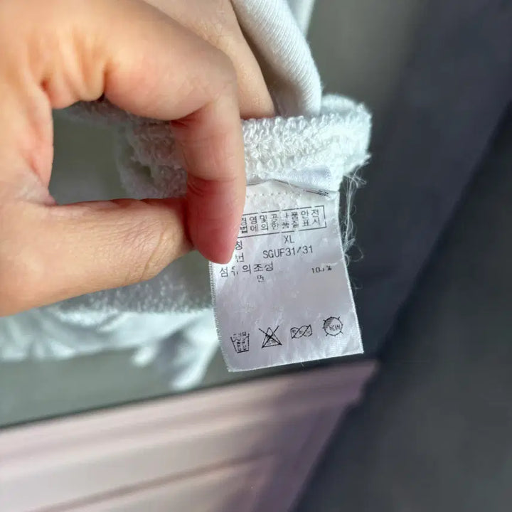[BUNJANG] Polo Ralph Lauren Big Pony Hoodie White / 폴로 랄프로렌 빅포니 후드집업 화이트