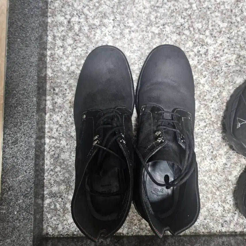 [BUNJANG] Gradas Boots 02 Black Suede Boots / 그라더스 부츠02 블랙 스웨이드