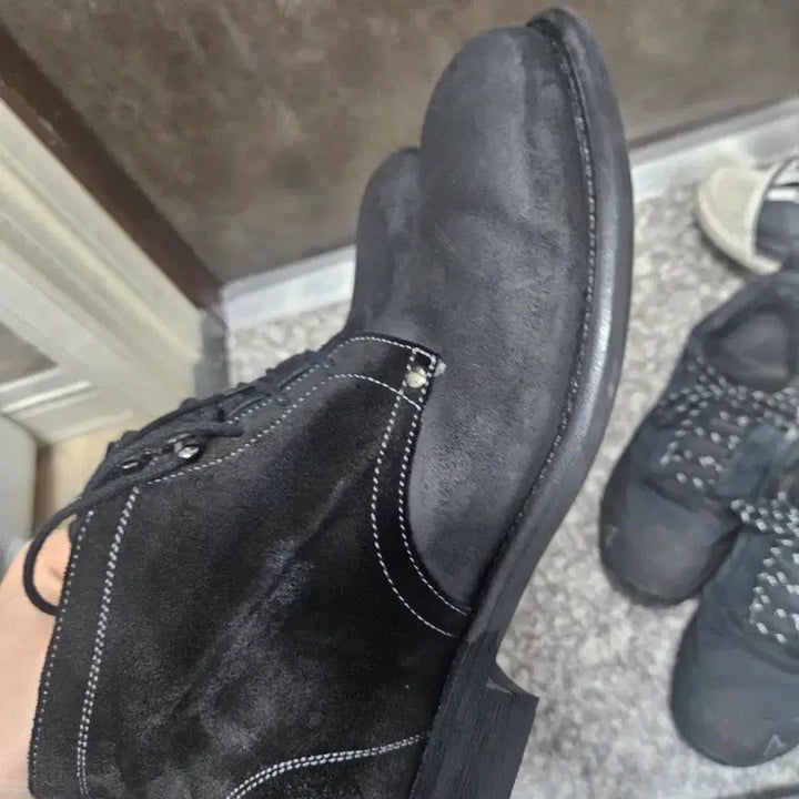 [BUNJANG] Gradas Boots 02 Black Suede Boots / 그라더스 부츠02 블랙 스웨이드