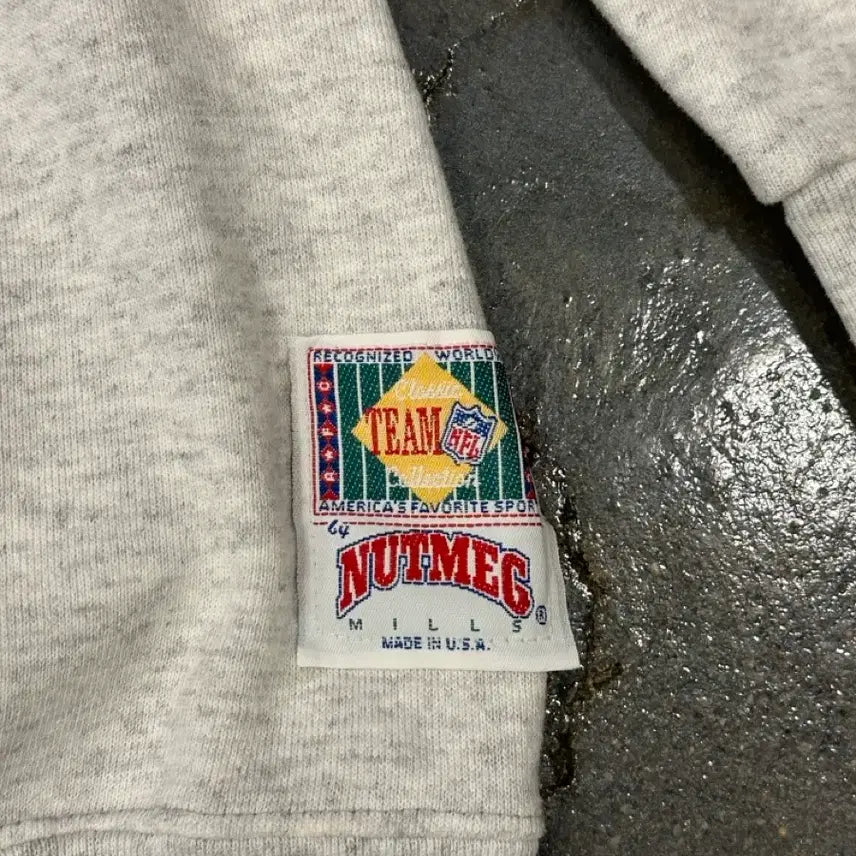 [BUNJANG] Nutmeg NFL Sweatshirt (Made in USA) / 90s Made in USA Nutmeg NFL 스웻셔츠 L