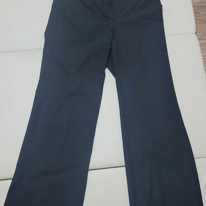 [BUNJANG] Missha Wide Slacks Pants / 미샤 밑단절개라인 와이드 슬랙스 팬츠