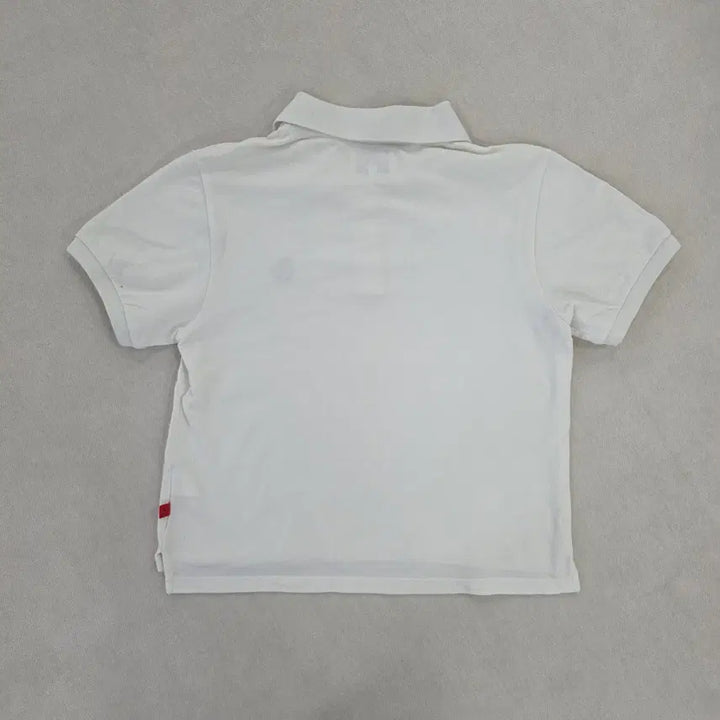 [BUNJANG] Kirsh Crop Cherry Short-Sleeve Polo Shirt / [1] 키르시 크롭 체리 반팔 카라티 0220J