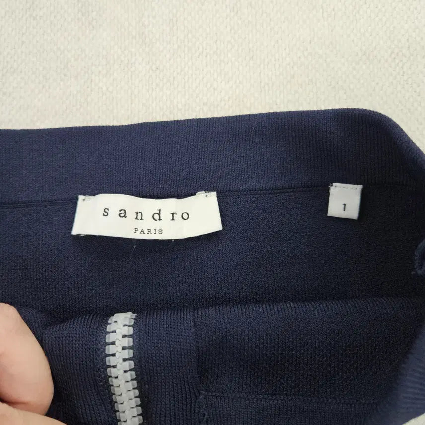 [BUNJANG] Sandro A-line Zipper Closure Mini Skirt / [1] 산드로 여성 A라인 지퍼 클로저 미니 스커트 0116 Y1
