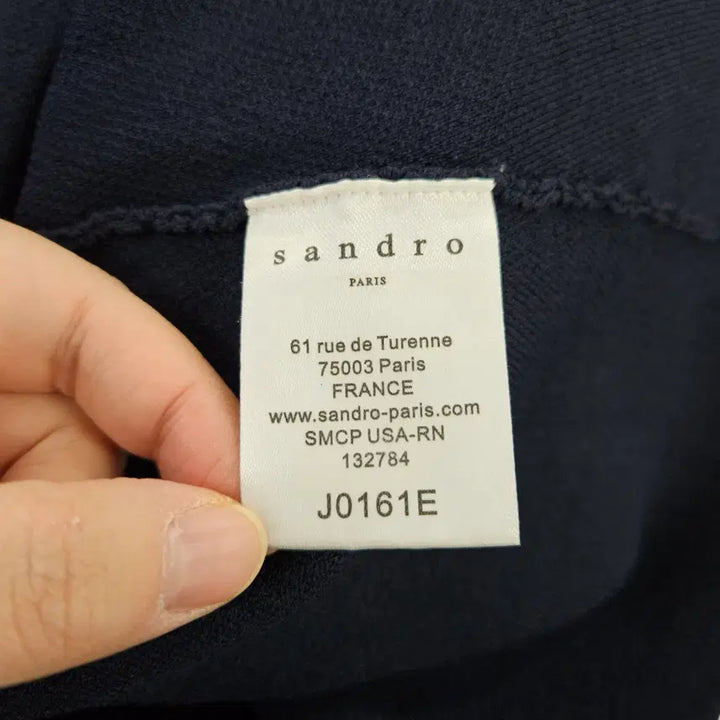 [BUNJANG] Sandro A-line Zipper Closure Mini Skirt / [1] 산드로 여성 A라인 지퍼 클로저 미니 스커트 0116 Y1