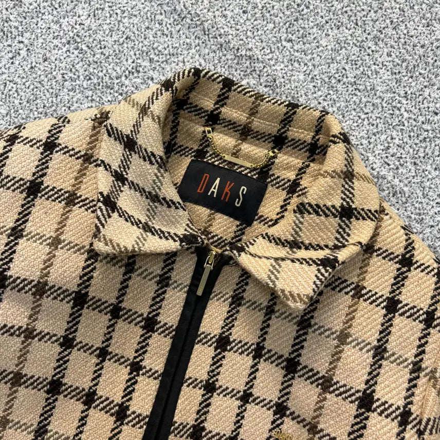[BUNJANG] Daks Golf Check Jacket / 실측 닥스 골프 체크 자켓 0316J