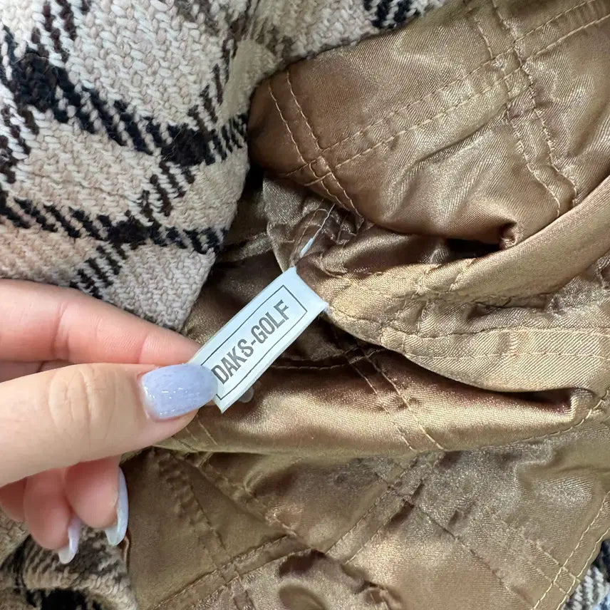 [BUNJANG] Daks Golf Check Jacket / 실측 닥스 골프 체크 자켓 0316J
