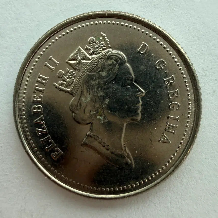 [BUNJANG] Canada 10 Cent Coin (1992) / 1992년 캐나다 10센트 동전 S1022