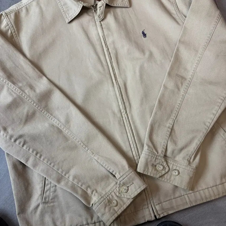 [BUNJANG] Polo Beige Swing Top Jacket / 폴로 정품 베이지 스윙톱 자켓