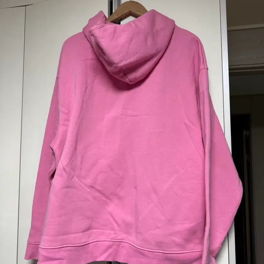 [BUNJANG] ZARA Pink Printed Hoodie (XL) / (XL) 자라 핑크색 프린팅 후드티