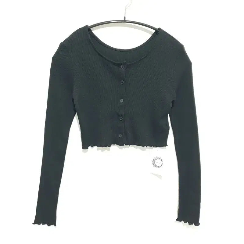 [SOLD OUT] 골지 크롭 니트 가디건 F_M2295