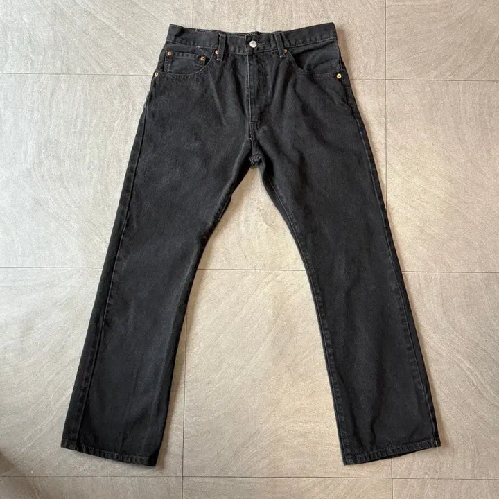 [SOLD OUT] 리바이스 정품 517 데님 블랙 팬츠 바지