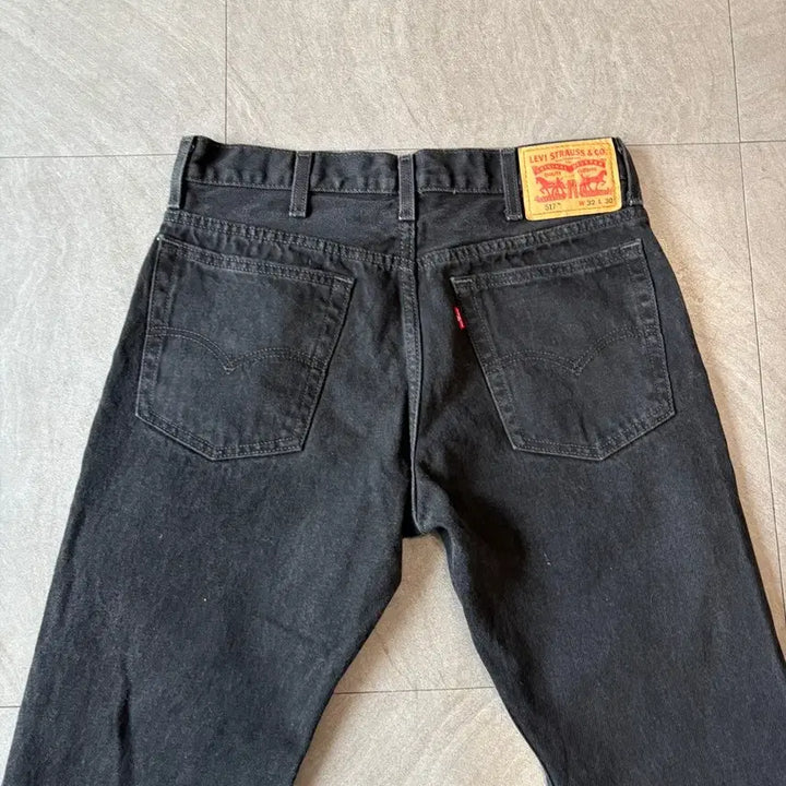 [SOLD OUT] 리바이스 정품 517 데님 블랙 팬츠 바지