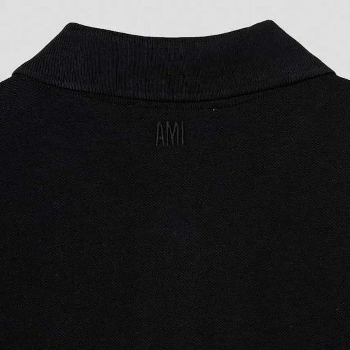 [BUNJANG] Ami Small Heart Logo Short Sleeve Polo Shirt / 아미 스몰 하트 로고 반팔 카라티 신상
