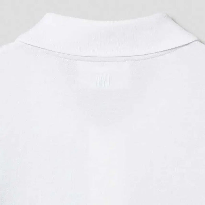 [BUNJANG] Ami Small Heart Logo Short Sleeve Polo Shirt / 아미 스몰 하트 로고 반팔 카라티 신상