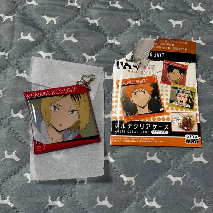 [BUNJANG] Haikyu Kenma Pocket Keyring / 하이큐 켄마 포켓 키링 미사용