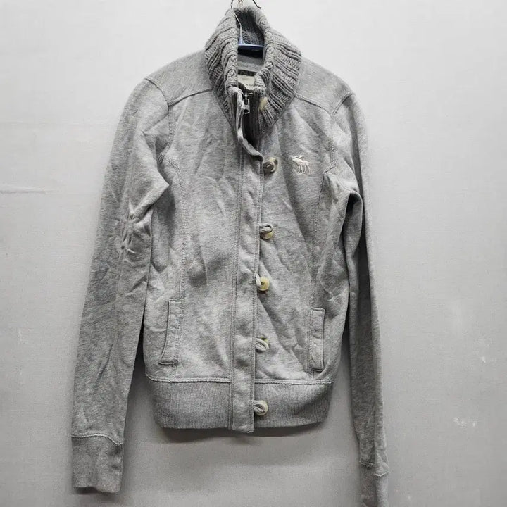 [BUNJANG] Abercrombie Y2K Logo Button Cardigan / 아베크롬비 로고 Y2K 버튼 가디건 집업 S(S)