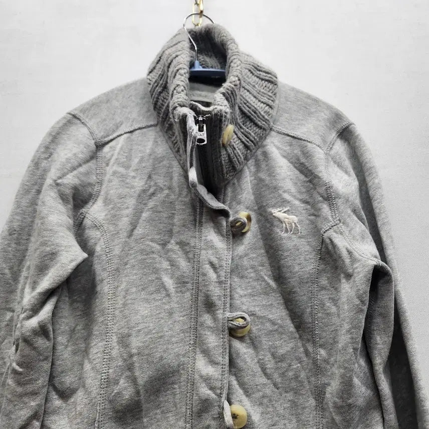 [BUNJANG] Abercrombie Y2K Logo Button Cardigan / 아베크롬비 로고 Y2K 버튼 가디건 집업 S(S)