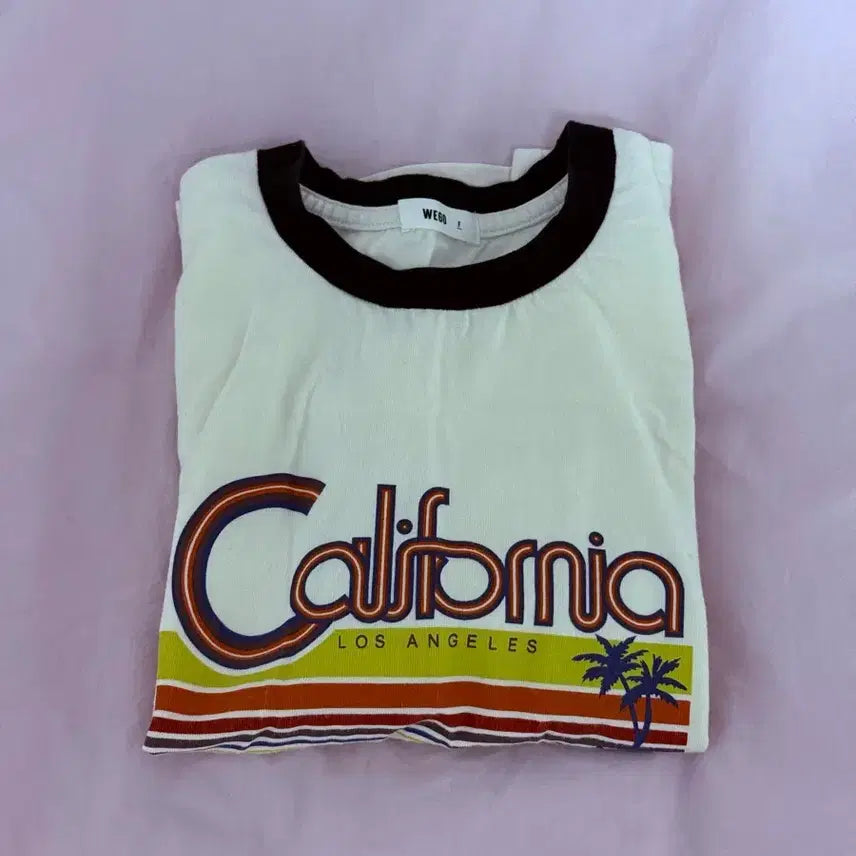 [BUNJANG] Wego Vintage Printed Short Sleeve T-shirt / 위고 빈티지 프린틴 반팔티