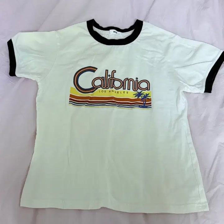 [BUNJANG] Wego Vintage Printed Short Sleeve T-shirt / 위고 빈티지 프린틴 반팔티
