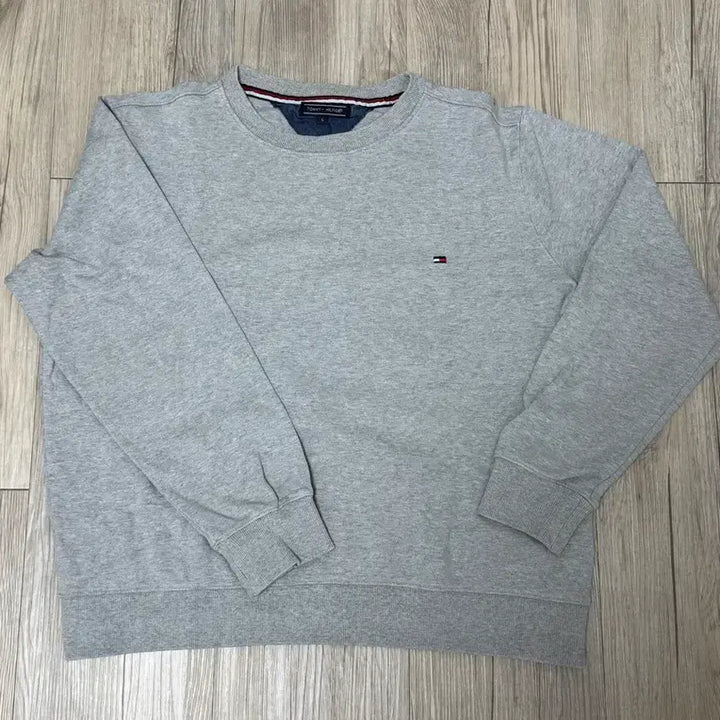 [BUNJANG] Tommy Hilfiger Gray Sweatshirt / 타미힐피거 맨투맨