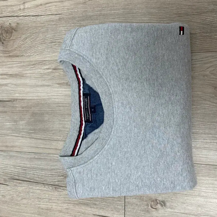 [BUNJANG] Tommy Hilfiger Gray Sweatshirt / 타미힐피거 맨투맨