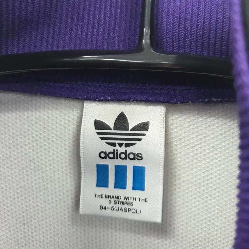 [BUNJANG] Adidas Vintage Track Top Black/Purple / L 90s 일본빈티지 아디다스 블랙/퍼플 트랙탑