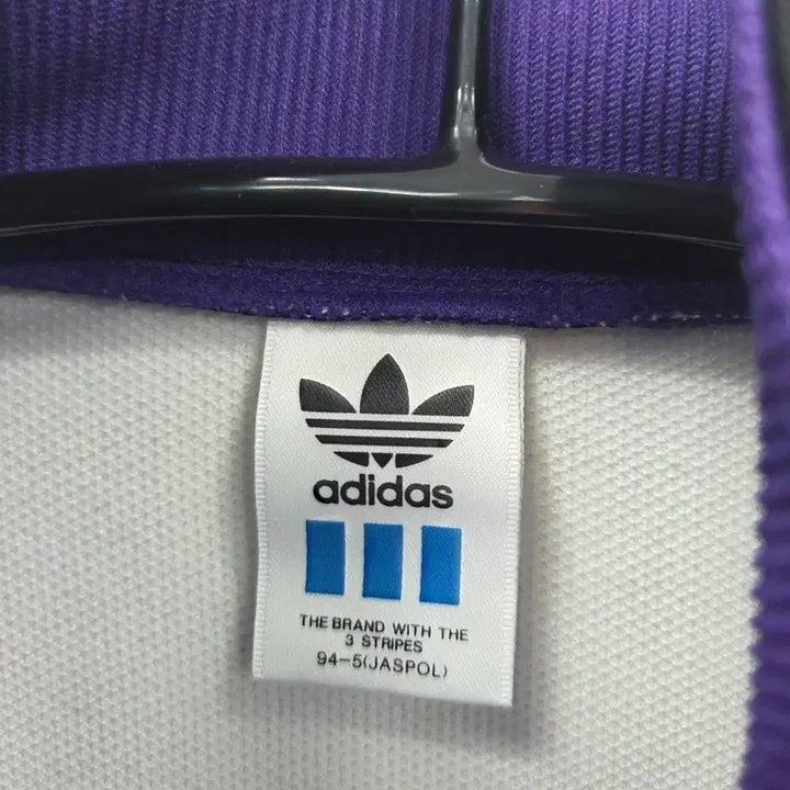 [BUNJANG] Adidas Vintage Track Top Black/Purple / L 90s 일본빈티지 아디다스 블랙/퍼플 트랙탑