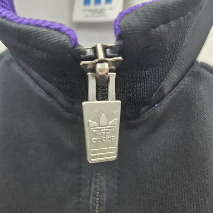 [BUNJANG] Adidas Vintage Track Top Black/Purple / L 90s 일본빈티지 아디다스 블랙/퍼플 트랙탑