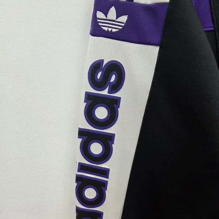 [BUNJANG] Adidas Vintage Track Top Black/Purple / L 90s 일본빈티지 아디다스 블랙/퍼플 트랙탑