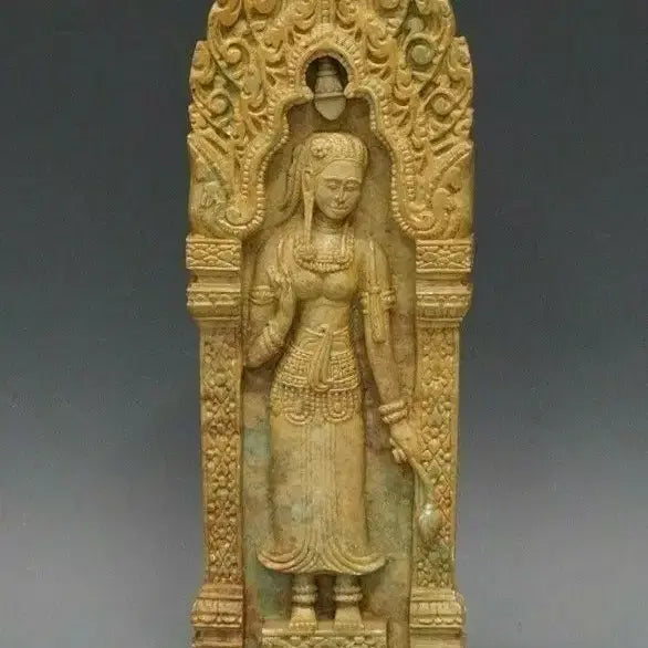 [BUNJANG] Burmese Stone Buddhist Sculpture / 석조 세밀 불교조각상미얀마