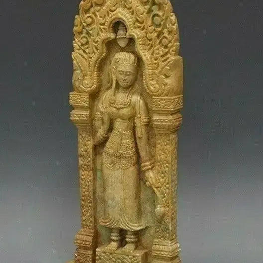 [BUNJANG] Burmese Stone Buddhist Sculpture / 석조 세밀 불교조각상미얀마