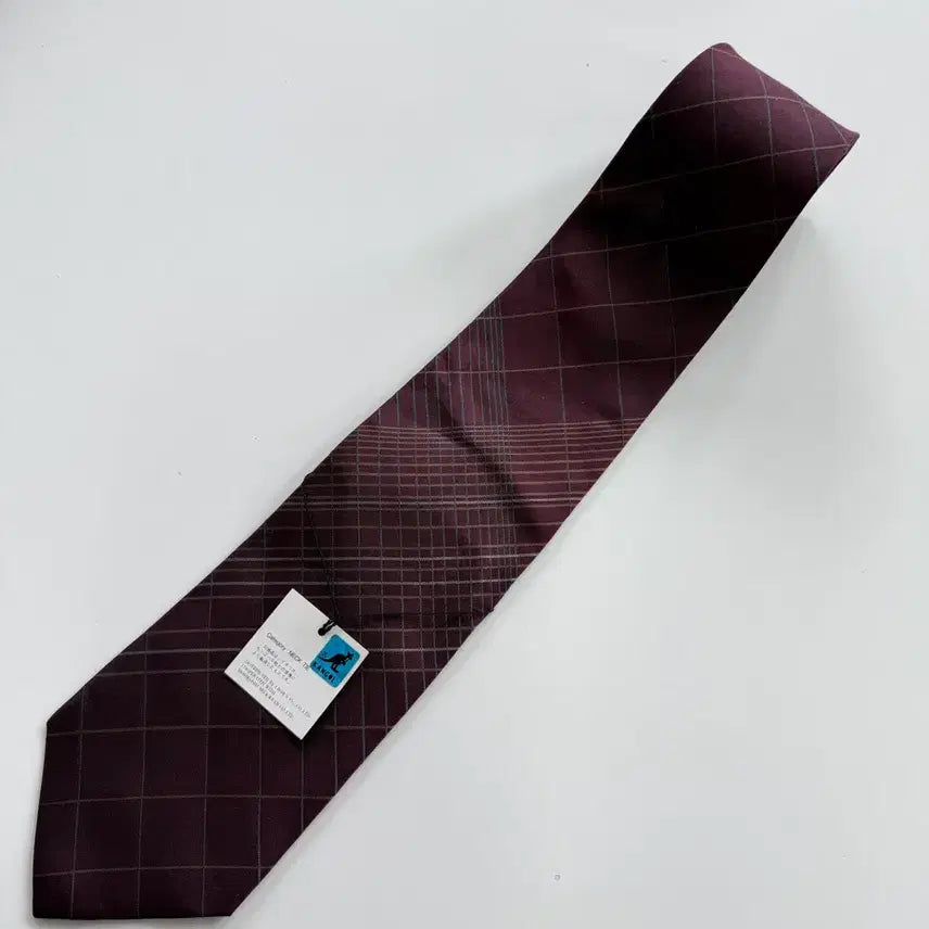 [BUNJANG] KANGOL Silk Tie 9.5cm / 캉골(KANGOL) 실크 넥타이 9.5cm