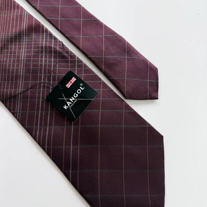 [BUNJANG] KANGOL Silk Tie 9.5cm / 캉골(KANGOL) 실크 넥타이 9.5cm