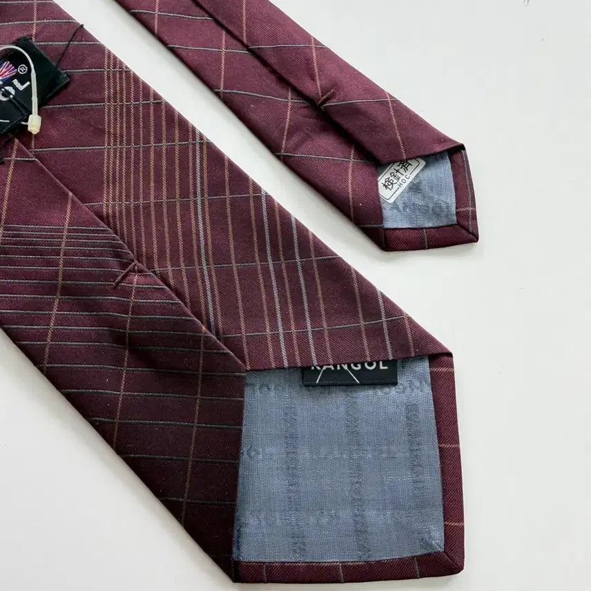 [BUNJANG] KANGOL Silk Tie 9.5cm / 캉골(KANGOL) 실크 넥타이 9.5cm