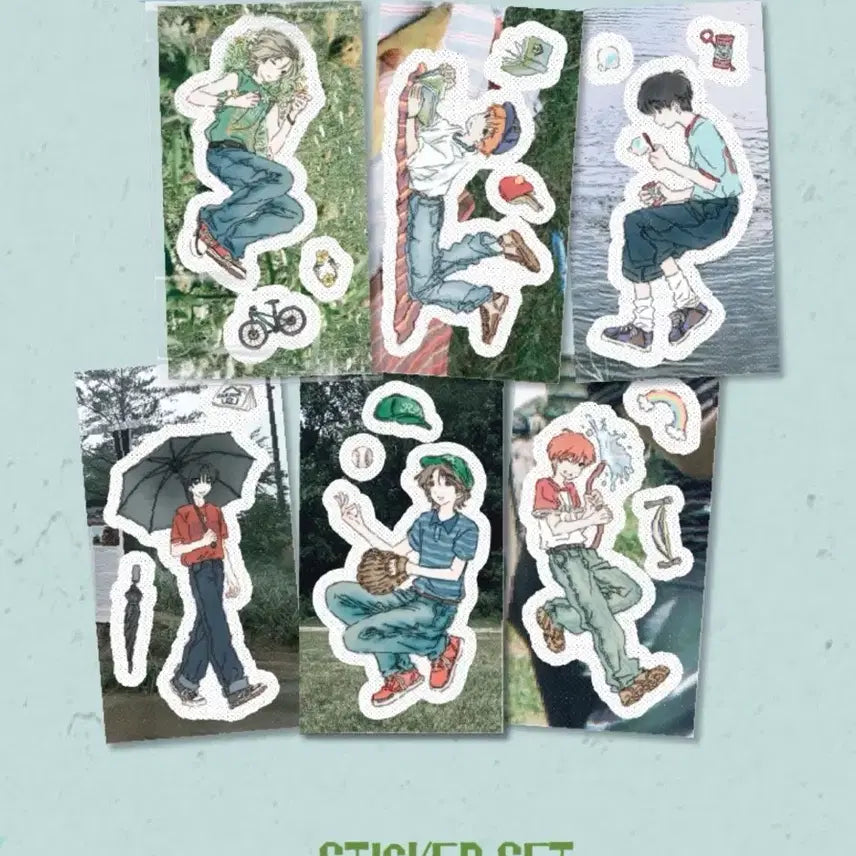[BUNJANG] Boynextdoor Collected Book Vol.3 Sticker Set / 보넥도 콜렉티드북 vol3 콜렉트북 콜북 본품 스티커 세트 양도