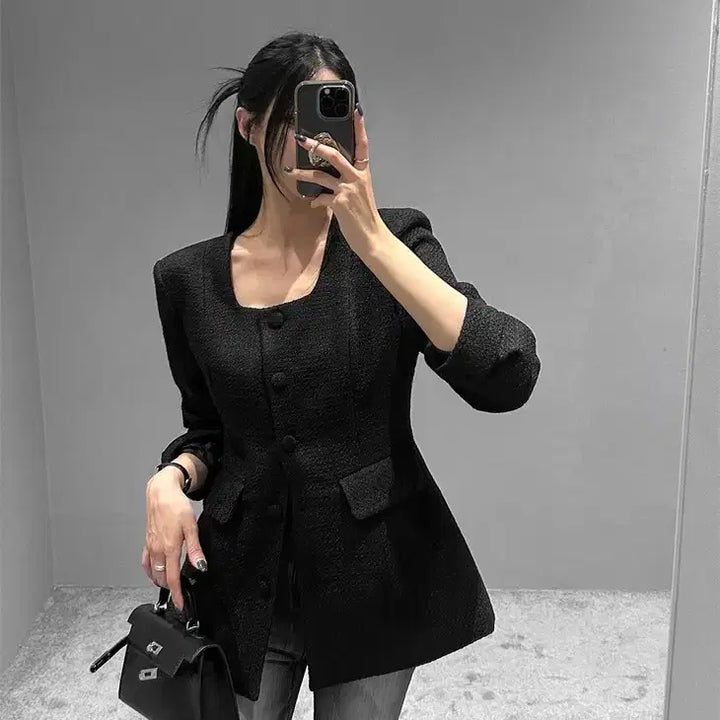 [BUNJANG] Vivnluv Half Trench Jacket / 비브앤러브 하프트렌치자켓