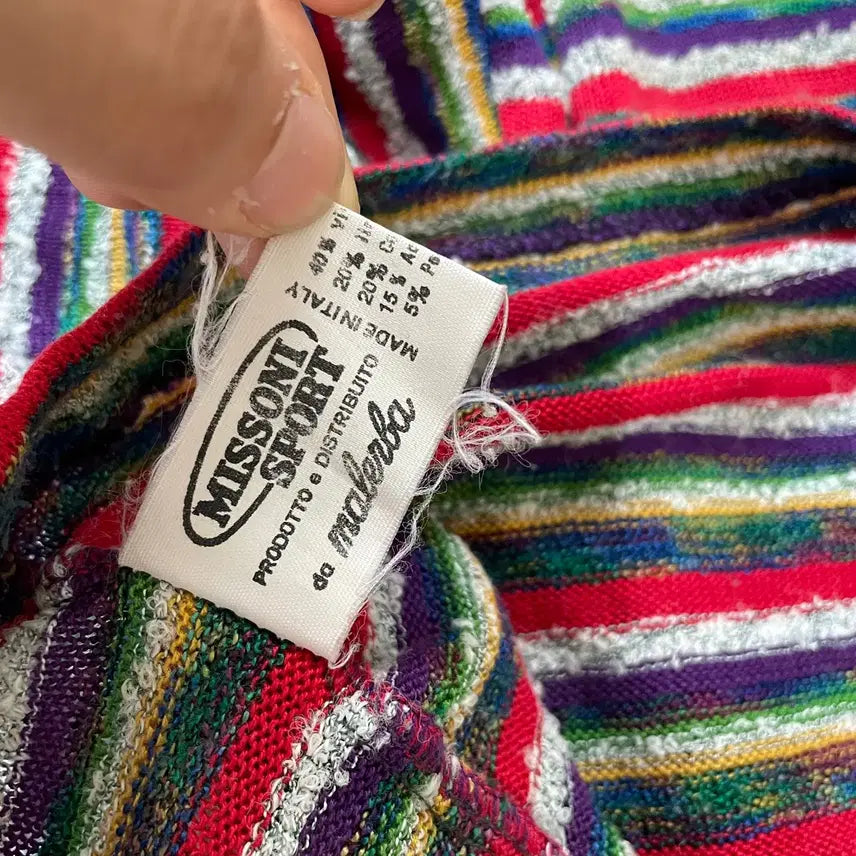 [BUNJANG] Missoni Short-Sleeve Polo Shirt / S 미쏘니 반팔 카라티셔츠 N.8316