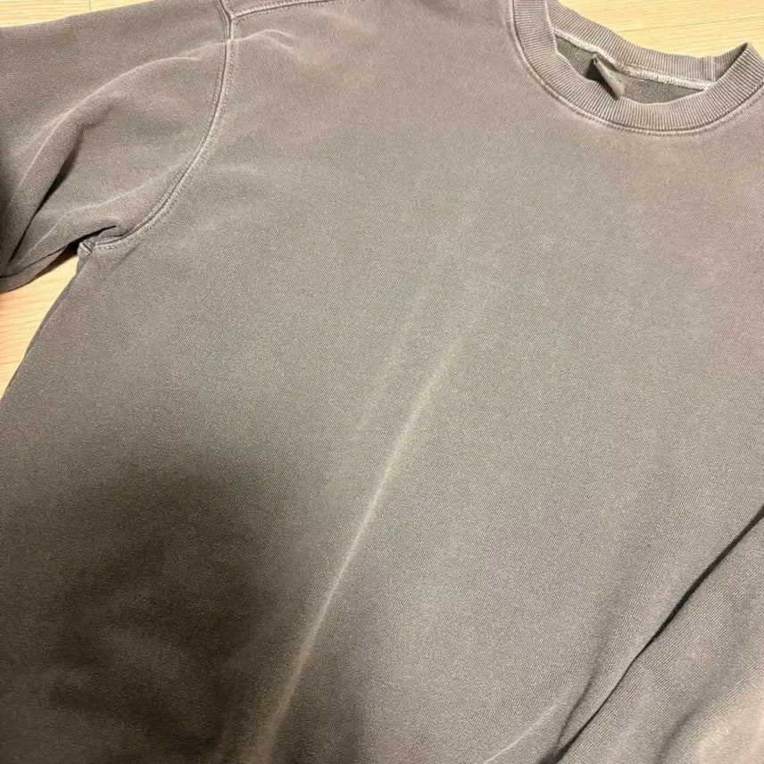 [BUNJANG] Travel 100% Cotton Pigment Sweatshirt / 트래블 면100% 피그먼트 스웨트셔츠 맨투맨 (쭈리안감) 95~100