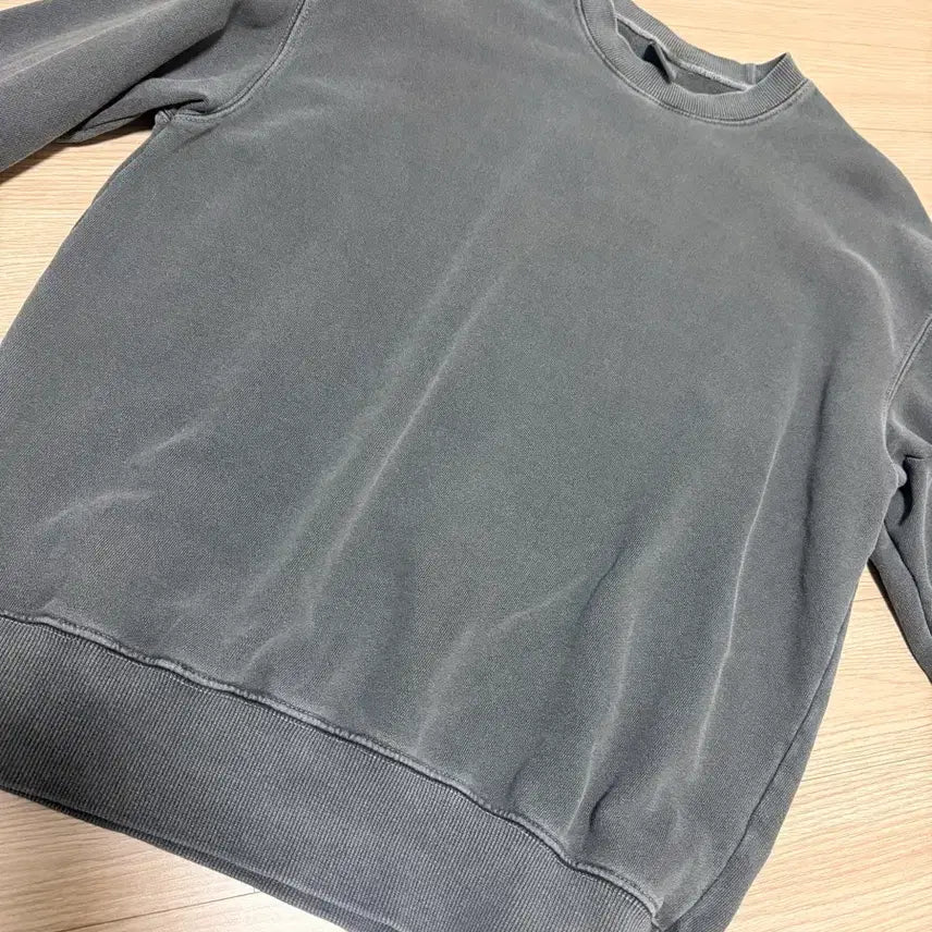 [BUNJANG] Travel 100% Cotton Pigment Sweatshirt / 트래블 면100% 피그먼트 스웨트셔츠 맨투맨 (쭈리안감) 95~100