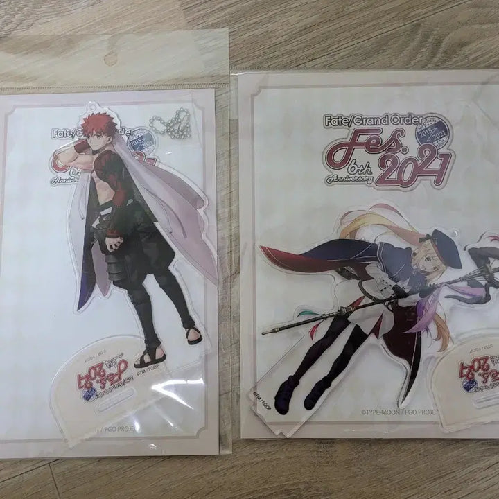 [BUNJANG] Fate/Grand Order Muramasa &amp; Artoria Caster Acrylic Stand / 페이트 페그오 fate fgo 무라마사 알트리아 캐스터 아크릴스탠드 판매