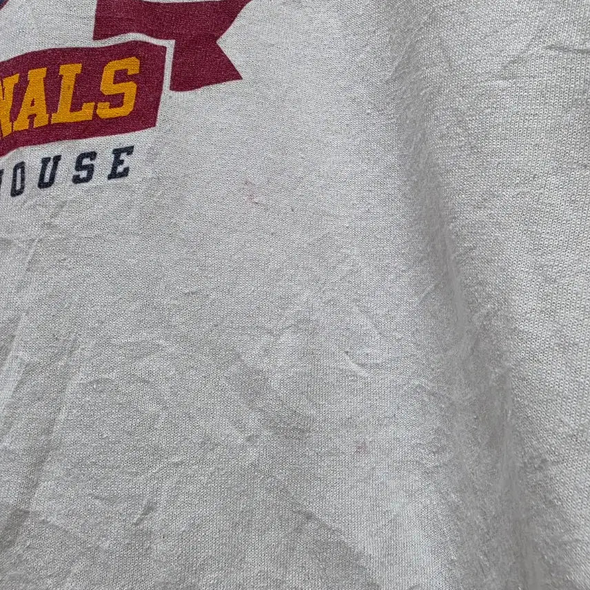 [BUNJANG] Clarkston Davidson Wolves Cardinals Printed T-Shirt / 클락스턴 vs 데이비슨 Wolves Cardinals 프린팅 반팔 티셔츠