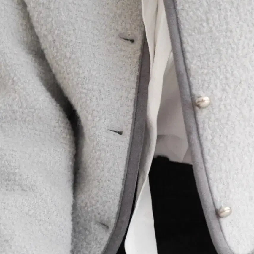 [BUNJANG] UUR Suede Alpaca Tweed Jacket / 유유알 uur suede alpaca tweed jacket