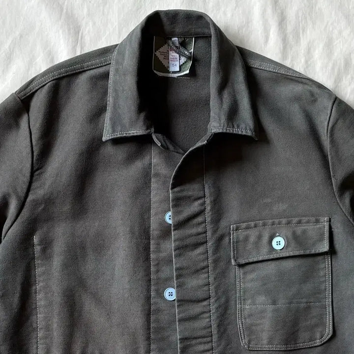 [BUNJANG] Rofa 90s Olive Drab Heavy Moleskin Work Jacket / [54] 90s 독일 rofa 올리브드랩 헤비 몰스킨 워크 자켓