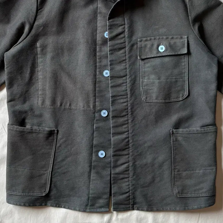 [BUNJANG] Rofa 90s Olive Drab Heavy Moleskin Work Jacket / [54] 90s 독일 rofa 올리브드랩 헤비 몰스킨 워크 자켓