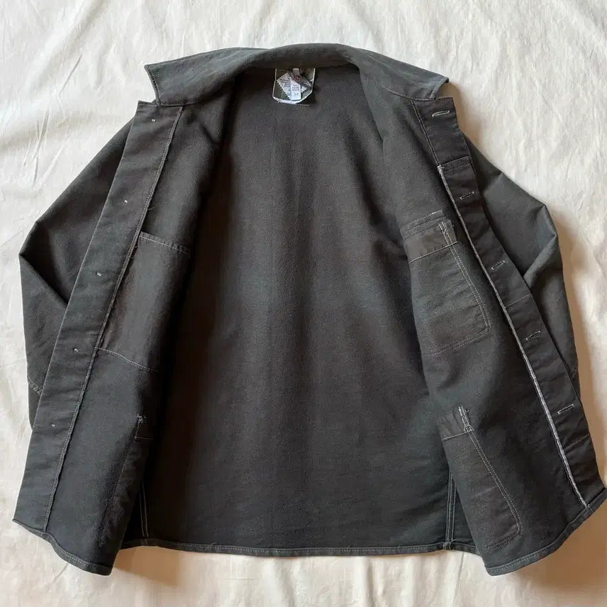 [BUNJANG] Rofa 90s Olive Drab Heavy Moleskin Work Jacket / [54] 90s 독일 rofa 올리브드랩 헤비 몰스킨 워크 자켓