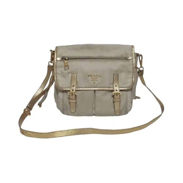 [BUNJANG] Prada Vintage Nylon Messenger Crossbody Bag / [정품] 프라다 빈티지 나일론 메신저 숄더백 크로스백